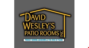 Product image for David Wesley's Patio Rooms Inc 15% Off Patio Rooms When You Book Today!