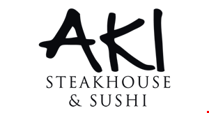 Half Price Sushi Rolls Buy One Sushi Roll Get The Second Of Equal Or Lesser Value Half Price Sun Thurs Only At Aki Japanese Steak House Sushi Hanover Pa