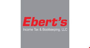 Product image for Ebert's Income Tax & Bookkeeping, LLC $25 Off Any Income Tax Preparation