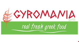 Product image for GYROMANIA $5 Off any order of $35 or more. 