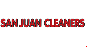 San Juan Cleaners logo