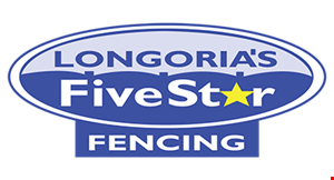 Longoria's Five Star Fencing logo