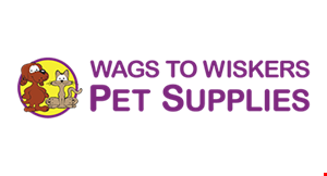 Product image for Wags To Wiskers $10 off any purchase of $75 or more.