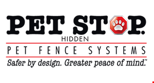 Pet Stop Hidden Pet Fence Systems logo
