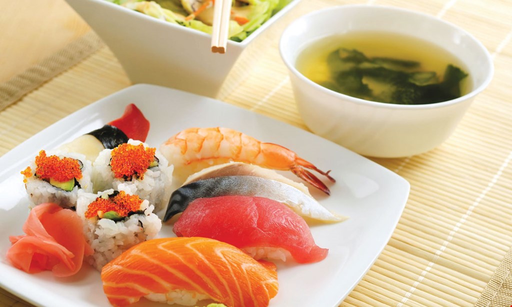 Product image for Fusion Sushi 15% OFF Entire Check not valid on Friday Nights DINE IN ONLY.