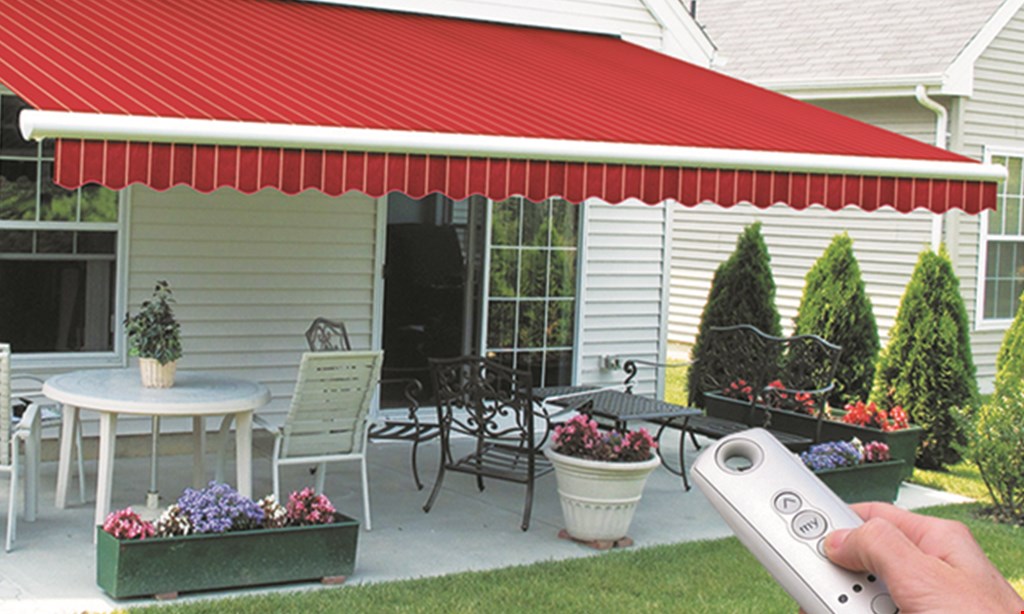 Product image for Caparro Awning Company Save up to $400 on motorized retractable awnings. 