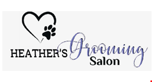 Heather's Pet Grooming Salon logo