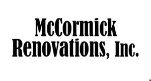 Product image for Mccormick Renovations, Inc. $500 off any job of $3,000 or more. 