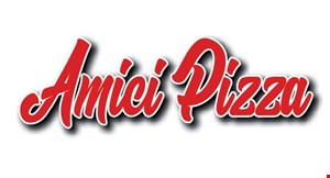 Product image for AMICI PIZZA $9.99 Large Cheese Pizza.