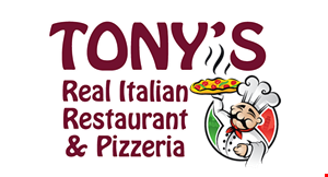 TONY'S PIZZA logo