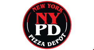 Product image for New York Pizza Depot $3 OFF any orders of $25 or more. Dine in, pick up or delivery. Must mention Clipper Magazine.