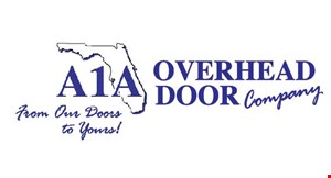 Product image for A1A Overhead Door Company Free Service Call With a Repair exceeding $160. NEW CUSTOMERS ONLY. 