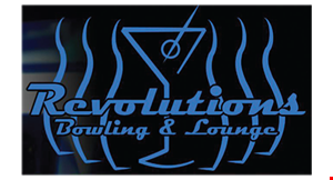 Revolutions Bowling & Lounge logo