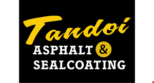 Product image for Tandoi Asphalt and Paving $300 off paving job of $1000 or more.