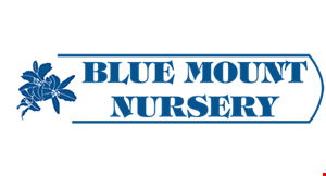 Blue Mount Nursery logo
