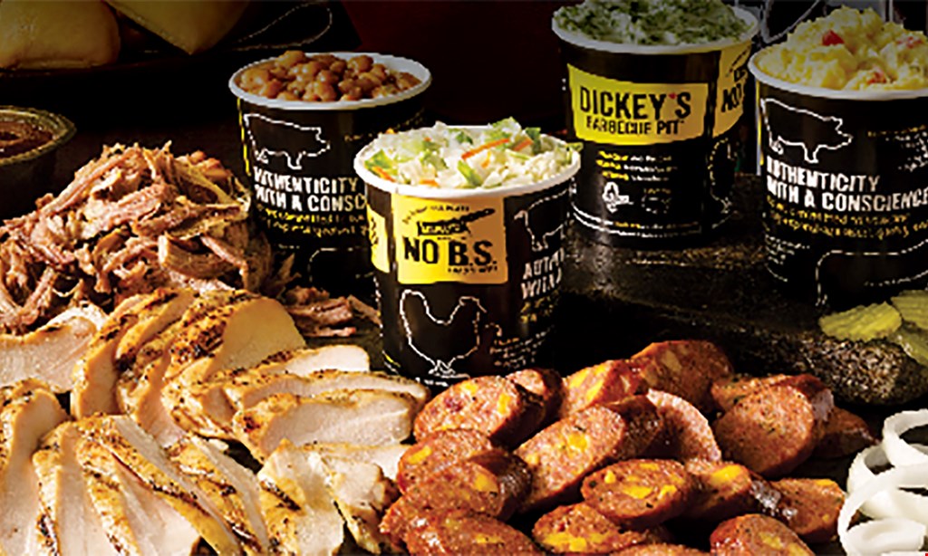 Product image for DICKEY'S BARBECUE PIT $5 OFF Your online . with the purchase of $40 or more 