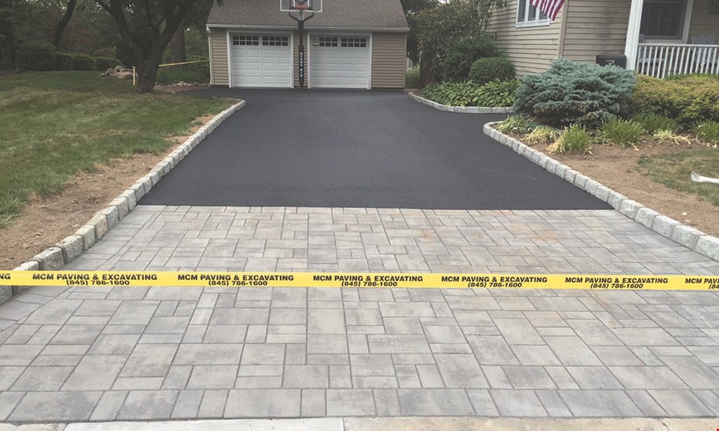 Product image for MCM Paving $1000 OFF Any Job Of $10,000 Or More. 