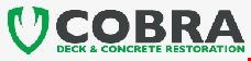 Product image for COBRA DECK CONCRETE RESTORATION Save $100 on any service exceeding $500. 