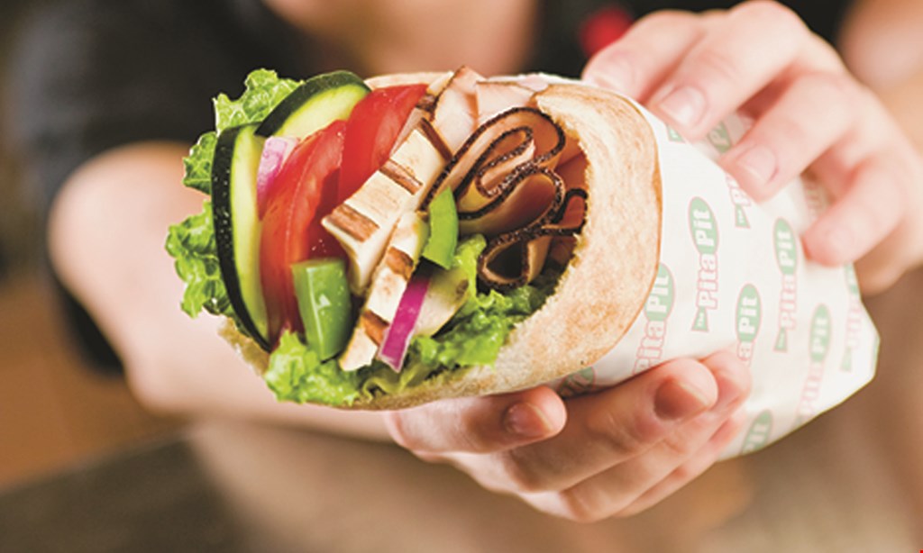 Product image for Pita Pit $5 Off any purchase of $20 or more (before tax). 