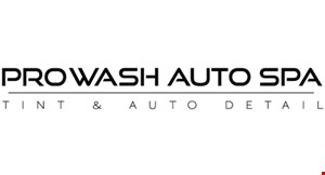 Pro Wash Auto Spa logo