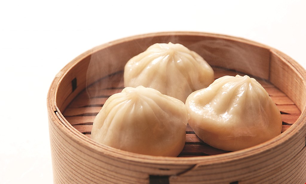 Product image for Golden Pavilion Chinese Restaurant Free steamed pork dumplings.
