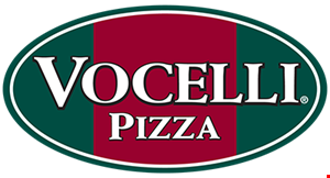 Product image for Vocelli Pizza & Chicken $22.99 one large 2-topping pizza & order of oven roasted chicken wings (bone-in or boneless) or chicken tenders traditional or thin crust only.