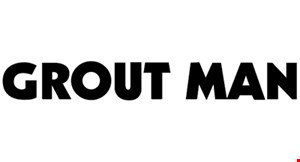 The Grout Man logo