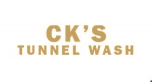 CK's Tunnel Wash logo