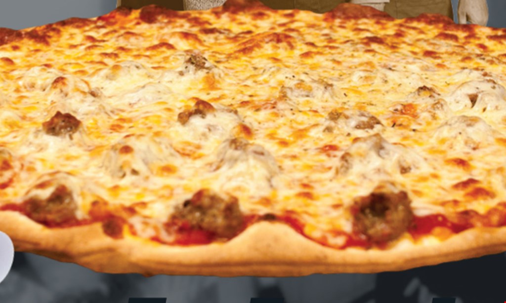 Product image for Rosati's $12.99 16" thin crust cheese pizza. Toppings extra $2.50 each; limit 2. Savings of $5.00. 