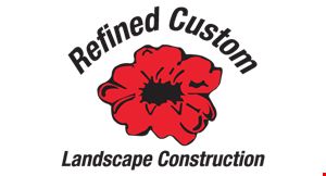 Refined Custom Landscape Construction logo