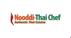 Product image for Nooddi-Thai Chef $2 off lunch purchase 