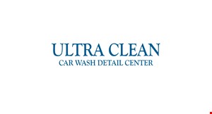 Ultra Clean Car Wash & Detail Center logo