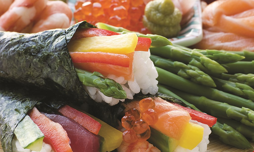Product image for Hokkai Sushi $5 off dinner 2 people. $3 off lunch 2 people. 
