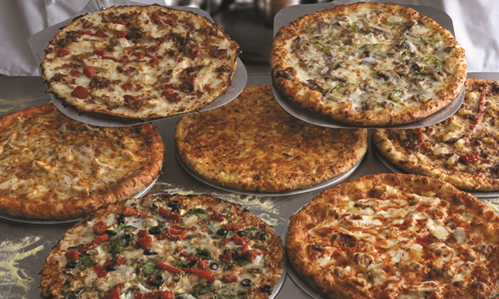 Product image for Domino's 3 OR MORE PIZZAS $9.99 each 1 topping each Large Pizza Selected toppings, premium toppings, pan pizza, selective crusts and specialty pizzas will cost extra. Code: 9118.