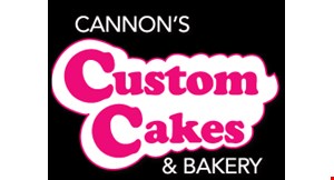 Product image for Cannon's Custom Cakes & Bakery $2 off an extra cake in our display case. 
