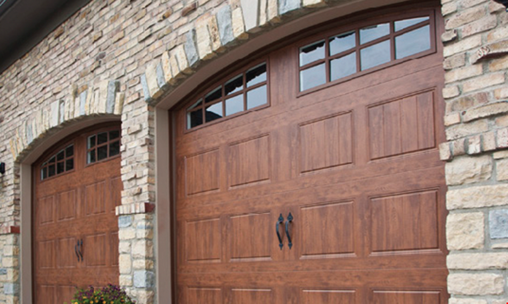 Product image for Access Garage Door Company $600 off stamped steel garage door installation (offer subject to select door models).