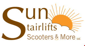 Product image for Sun Stairlifts, Scooters & More $100 Offany new stairlifts. 