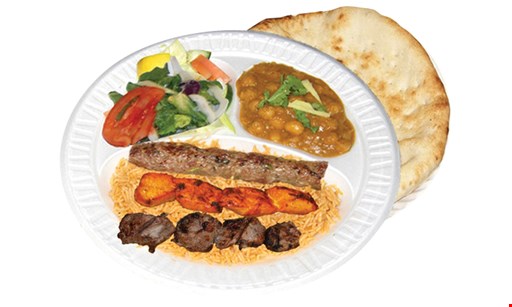 Product image for Kabob & Chicken $5 OFF any purchase of $25 or more. 