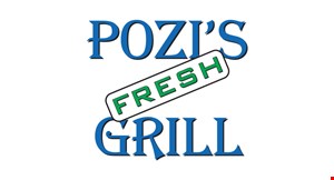Pozi's Fresh Grill logo