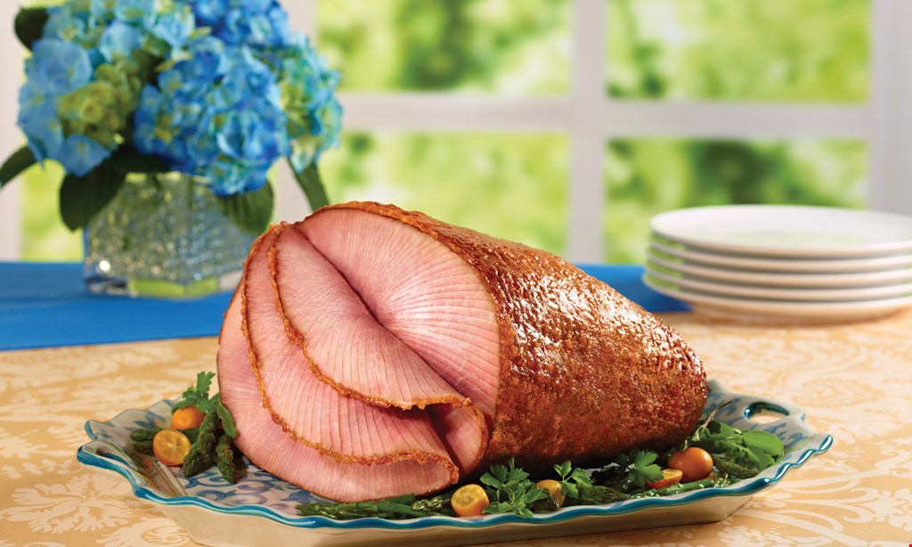 Product image for Honeybaked Ham Co. & Cafe $7 off HAM 8 lbs or Larger