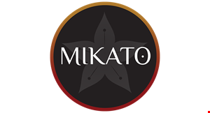 Product image for Mikato Japanese Steak House FREE Sushi Roll with $60 purchase. 