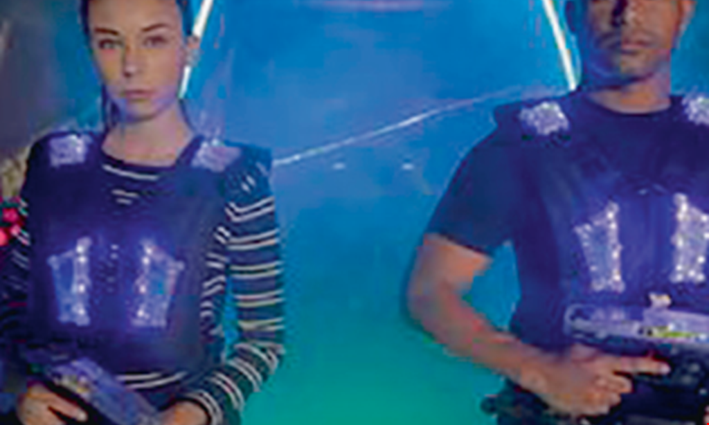 Product image for Ultrazone Laser Tag 3 games for $20 per person.