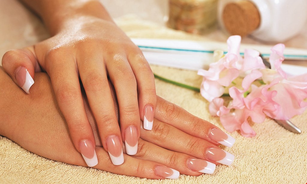 Product image for Bebe's Nails & Spa $2off mani and pedi. 