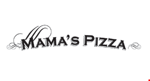 Product image for Mama's Pizza $3 OFF any large thin crust pizza not valid on Sicilian.