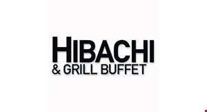 Product image for New Hibachi & Grill Buffet $3 off any dine in purchase of $45 or more excludes holidays dine in only -1 coupon per table.