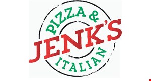 Product image for Jenk's Pizza 15% off ANY LG OR XLG PIZZA ORDER tuesday all day Only one per table/ticket. Not valid with other offers or prior purchases.