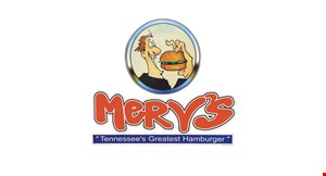 Merv's Tennessee's Greatest Hamburger logo