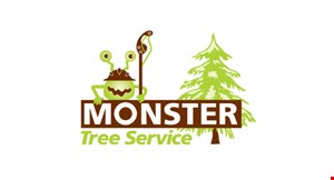 MONSTER TREE SERVICE logo