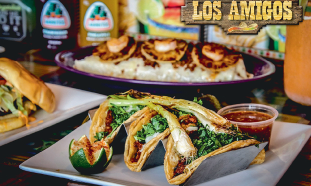 Product image for Los Amigos 20% OFF your total check excludes alcoholic beverages.
