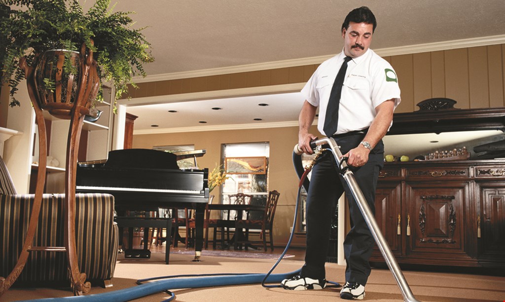 Product image for Dirtbusters CARPETS STEAM CLEANED 3-Room Special $69.95 Fast-Drying. 
